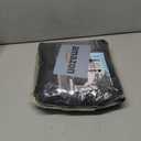 Waterproof 88W40D33H Outdoor Sofa Cover - Heavy-Duty 3-Seater Patio Bench Protector, Fits 86-88 Inch Furniture with Anti-Wind Straps & Air Vents, All-Weather Black