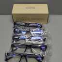 Gaoye 1.5 Professional Reading Glasses for All Day - Computer Readers with Blue Light Protection - Value Pack