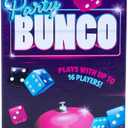 Endless Games Bunco Dice Party Game Classic Fast-Paced Game for 2-16 Players | Ages 14+ | Includes Dice, Score Pad, and Accessories