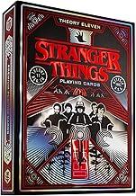 theory11 Stranger Things Premium Playing Cards, Poker Size Standard Index 4 Pack