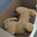 Baby Rocking Horse,Poodle Wooden Rocking Horse for Toddlers 1 Year Old Cute Dog Stuffed Plush Ride-on Toy Rocking Animal for Baby Boys and Girls Nursery/Child Christmas or Birthday Gift