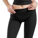 SUUKSESS Women 2 Piece Lounge Sets Going Out Y2K Foldover Pants Matching Pajamas (Black, XL)