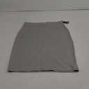 Women's High Waist Bodycon Pencil Skirt Stretchy Knee Length Midi Skirts for Busines Casual (X-Large, Light Gray)