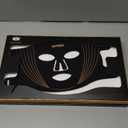 INTEO Red Light Therapy for Face, 3 Modes Portable Led Face Mask Light Therapy with Remote, Near-infrared 850 Red Light Mask with Timing Function, Led Light Therapy At Home 180 LED Beads