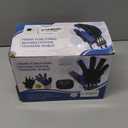 Rehabilitation Robot Glove for Stroke Hemiplegia Finger Hand Stroke Recovery Equipment for Left or Right Robotic Hand Trainer with Heating Massage Mirror Glove (Right Hand, L)