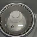 Elite Gourmet ERC-003 Electric Rice Cooker with Automatic Keep Warm Makes Soups, Stews, Grains, Hot Cereals, White, 6 Cups Cooked (3 Cups Uncooked)