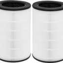 AP-T40FL Replacement Filter Compatible with Homedics Air Purifier Models# AP-T45, AP-T45WT, AP-T40, AP-T40WT, AP-T40WTAR, 1461901 (Costco Model), 2-Pack