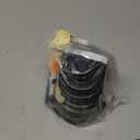 CVS18 CV Boot Split Constant Velocity Joint Gaiter Boot Replacement Kit, Includes 2 Stainless Steel CV Boot Clamp, Black