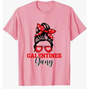 Galentines Gang Funny Galentines Day Gang T-Shirt