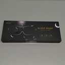 MZOO Luxury Sleep Eye Mask for Side Sleeper Men Women, Zero Eye Pressure 3D Sleeping Mask, Light Blocking Patented Design Night Blindfold, Soft Eye Shade Cover for Travel, Grey