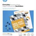 HP Everyday Business Paper, Glossy, 8.5x11 in, 32 lb, 150 sheets, works with laser printers (4WN08A)