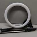 UBeesize 12'' LED Ring Light with 62'' Tripod Stand, Selfie Ring Light for Video Recording, Live Streaming, TikTok & YouTube, Compatible with iPhone & Android (Black)