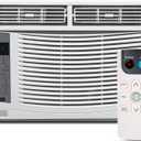 BLACK+DECKER Window Air Conditioner 6,000 BTU, AC Window Unit Cools Up to 250 Square Feet, AC Unit with Remote Control, 3 Cooling Speeds and Fan Only Function, BWAC06WTB, White