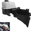 603-276 Engine Coolant Reservoir Tank with Cap & Bracket Compatible with 2011 - 2016 Ford F-250, F-250 Super Duty, F-350 Super Duty, F-450 Super Duty, F-550 Super Duty, Replaces# BC3Z8A080B