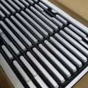 16 7/8" Porcelain Enameled Cast Iron Grill Cooking Grates Replacement for Charbroil 463441312 463432215 463461613 463436214 463436215 463441514 463440109 463436213 463420508 Gas Grill Grate Parts