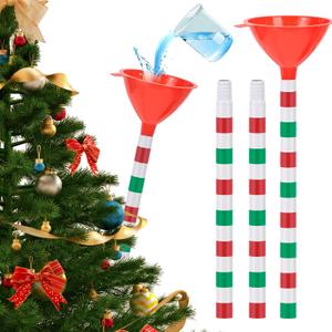 45 Inch Christmas Tree Watering Funnel with Iron Tubes, Adjustable Christmas Tree Watering System Xmas Plant Watering Tool for Real Christmas Trees