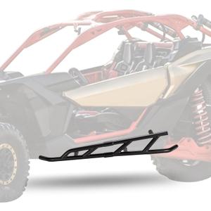 KIWI MASTER Nerf Bars Rock Sliders Compatible with 2017-2024 Can-Am Maverick X3 Accessories Steel Side Step Tree Kickers
