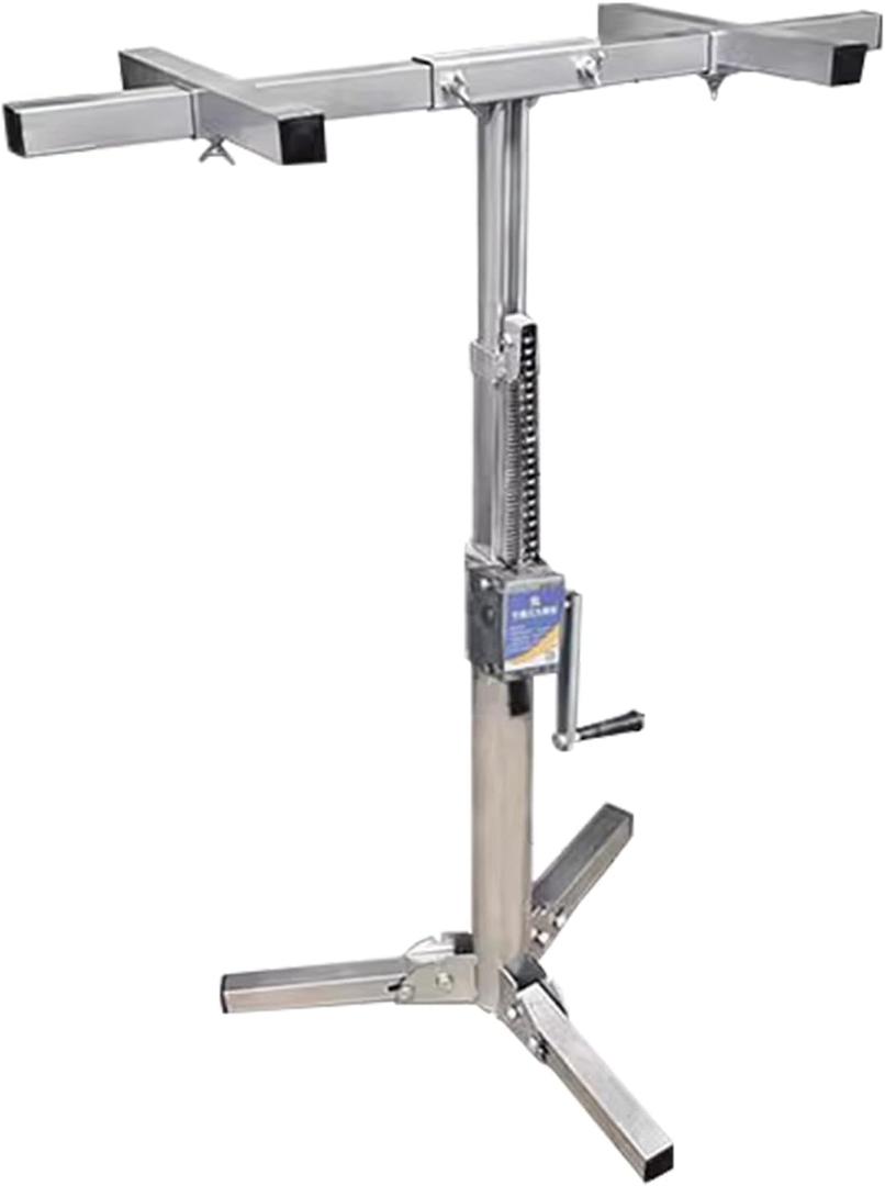 Cabinet Lift JackCabinet Jack for Installing CabinetAdjustable Third Hand Tool Support System with 440lbs, Multi-Functional Drywall Jack (51 inch)