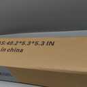 Extra Large Yoga Mat 6'x4'(1/3" & 1/4" Thick), Non-Slip, Ultra Durable, Wide Workout Mat, Wide Exercise Mats for Home Workouts, Yoga, Pilates, Stretching (Barefoot Exercise) (Black)