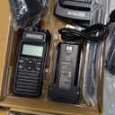Retevis RT86S Two Way Radio Long Range, Emergency Radio Walkie Talkie with LCD Screen, NOAA, High Power, Durable GMRS  Way Radio,16H Battery Llife, Type-C, for Snowstorm Off-Road Hunting(4Pack)