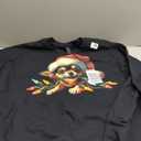 Chihuahua Chew Christmas Light Cord Cute Xmas Holiday Funny Long Sleeve T-Shirt