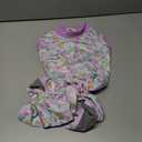 Kuoser Dog Recovery Suit for Dogs After Surgery,Professional Surgical Onesie for Female Male Dogs Spay Neuter,Soft Dog Surgery Suit Bodysuit for Abdominal Wounds Skin Disease,Light Purple Leopard L (Large (Back: 16.1" - 20.1"; Weight: 23 - 48LB))