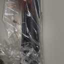 2Pack Retractable Baby Gates for Stairs, 58" Extra Wide Mesh Dog Gate for Doorways, Home Saftey Gate for Child Toddler Pet, Indoor and Outdoor Use, Easy Install, 34" Height, Black