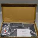 Industrial Heavy Duty Ergonomic Keyboard Tray, Quick Release Desk Mount, Space Saving Side Clamp Design, Height Adjustable for Wrist & Comfort Typing Gaming/Home/Office, 55lbs Load Capacity 18.5x8.66