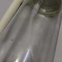 YARRAMATE 16oz/470ml Glass Olive Oil Sprayer for Cooking with Stickers, 2 in 1 Oil Dispenser for Kitchen Gadgets, Food Grade Premium Spray Bottle for Salad, Frying, BBQ (Creamy White)