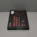 Red Light Therapy for Face 8 Modes, 630nm & 850nm Infrared LED Face Mask Light Therapy with 2600mAh Timer Remote for Home Use Anti-Aging & Skin Care, Valentines Day Gifts for Her, Him, Mom (Black)