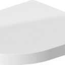 Seat and cover Compact ME by STARCK white hinges ss w. automatic