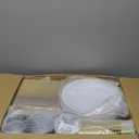 Gold Disposable Dinnerware Set for 100 Guests - 600PC BPA-Free Plastic Plates & Cutlery Kit with 100 Dinner Plates, Salad Plates, Forks, Knives, Spoons & Cups for Wedding, Party, Catering (Heavy-Duty)