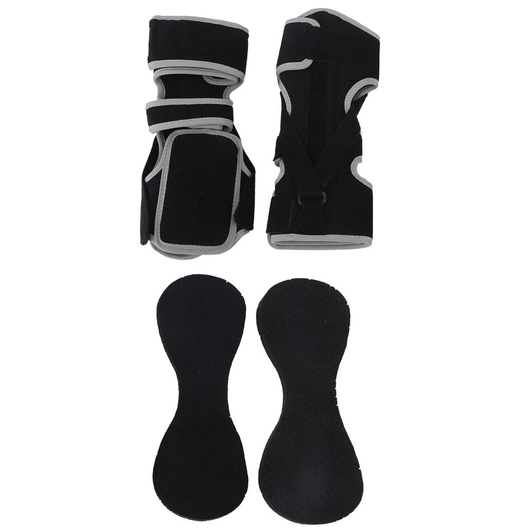 1 Pair Plantar Fasciitis Night Splint Soft Foam Liner 3 Adjustable Straps Relief Plantar Fasciitis for Achilles Tendonitis