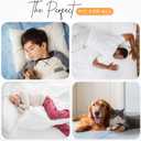 Utopia Bedding Washable Underpads 34" x 52" (Pack of 4), Waterproof Reusable Heavy Absorbency Incontinence Bed Pads for Adults, Kids, Elderly and Pets, Bedwetting Pads for Sofa and Couch (White)