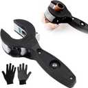 Ratcheting Tubing Cutter, Tubing Cutter 1/4" To 7/8", 2 in 1 Close Quarters Tube Compact Cutter, Ratcheting Pvc Cutter for Cutting Pvc, Ppr, And Plastic Hoses, Ratcheting Tube Cutter (1/4" to 7/8")