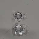 Lamoutor 2Pcs Anti-Slip Hex Nut Spin-Lock Collar Screw for Barbell Dumbbell Weight Lifting (25mm)
