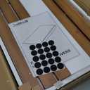 Gashell Wire Shelf Covers, Bamboo Wire Rack Covers for Pantry, Closet (5pcs, 22" W x 16" D)