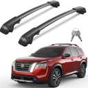 Lockable 300lb Roof Rack Cross Bars Compatible with Nissan Pathfinder 2022 2023 2024 2025 2026 SV SL Platinum with Raised Side Rails, Heavy Duty Aluminum Roof Rails Crossbars