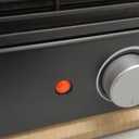 Shinic Electric Fireplace Heaters for Indoor Use, 1500W Space Heater with Crackling Sound & 3D Realistic Flame, Safety Protection, Portable Fireplace Heater for Home Office Christmas Decoration, Oak (11.8" x 5.9" 14.6")