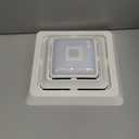 Broan-NuTone SPK80L Bluetooth Speaker Ventilation Fan with LED Light, 80 CFM, 2.5 Sones, White