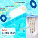 Savener C-7626 Hot Tub Spa Filter Cartridge, Replaces Hayward C250, Unicel C-7626, Filbur FC-1230, PA25-4, CX250RE, CX250-RE, HF7626-01, 25 Sq. Ft, 4 Pack