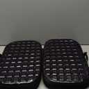 Portable Memory Foam Travel Seat Cushion,Thick Non-Slip Cooling Airplane Seat Cushion for Long Sitting Pressure Relief for Long Flights Travel,Commute, Airplanes, Camping,Office