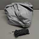 1010 Canopy Replacement Top, Pop Up Canopy Replacement Cover for Straight Leg Frame Tent, Waterproof Canopy Top Cover for Garden Patio Camping (Top Only)(Sliver White)