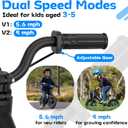 Hiboy Electric Balance Bike for Kids, 12-Inch Tires, 5.6/9 mph, Adjustable Seat, Up to 4.9 Miles, Electric Bike for Kids Ages 35