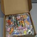 Estune 60 Pcs Animal Erasers for Kids with 60 Pcs Mini Boxes Animal Pencil Erasers Bulk Fun Toys Gifts for Classroom Prize Game Reward Treasure Box Stuffers Party Favors