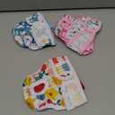 3 Pack Washable Female Dog Diapers with Suspender - Reusable Super Absorbent & Leakproof Fixed Doggie Diapers for Dogs in Heat Cycle Floral, XS