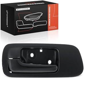 A-Premium Front Left Driver Side Interior Door Handle Compatible with Honda Civic 2001 2002 2003 2004 2005 2-Door, Black, Replace# 72160-S5P-A01ZA