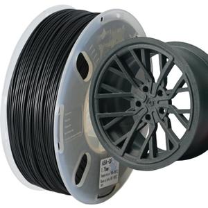 Carbon Fiber Filament, PRILINE Carbon Fiber ASA 3D Printer Filament 1.75mm, High Strength Carbon Strands Fiber 3D Printing Filament 1kg Spool, Black Carbon Fiber Filament, PRILINE Carbon Fiber ASA 3D Printer Filament 1.75mm, High Strength Carbon Strands Fiber 3D Printing Filament 1kg Spool, Black