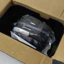 Bonsaii Paper Shredder for Home Use, 3.4 Gal Wastebasket, 6 Sheet Crosscut Paper Credit Cards, Staples, and Clips Shredder for Home Office Use, Portable Handle Design (C237-B New Version)