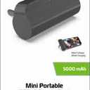 Mini Portable USB-C Power Bank 2 Phone Charges 5000 mAh